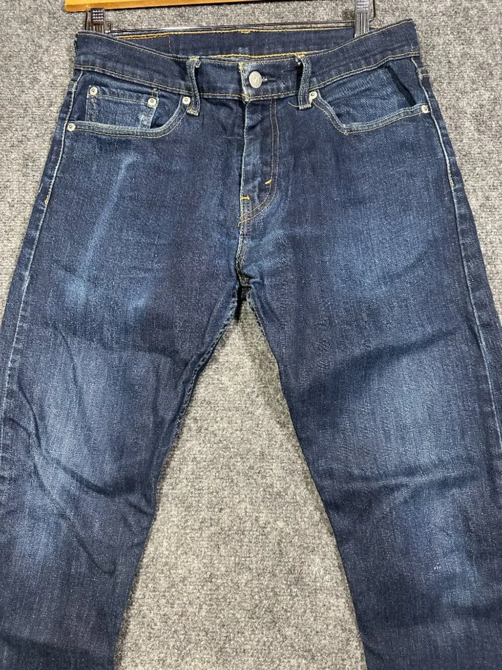 Levis 512 Jeans Mens 32 Cotton Stretch Medium Wash Slim Tapered Leg Pockets